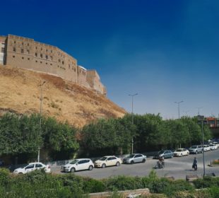 قهڵا له ناوهندى شارى ههولێر | فۆتۆ: SNN