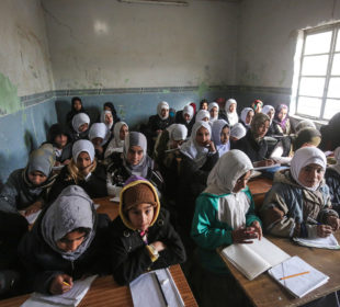 قوتابخانهیهك له موسڵ: فۆتۆ: AFP