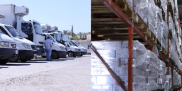 وێنهى پێداویستیهكان | فۆتۆ: وهزارهتى تهندروستیی عێراق