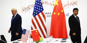 سهرۆكى چین و سهرۆكى ئهمریكا | فۆتۆ: Brendan Smialowski | AFP | Getty Images