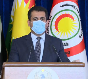 سامان بهرزنجى، وهزیرى تهندروستیى ههرێم | فۆتۆ: SNN