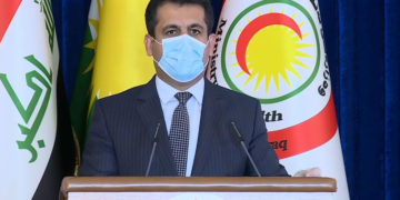سامان به‌رزنجى، وه‌زیرى ته‌ندروستیى هه‌رێم | فۆتۆ: SNN