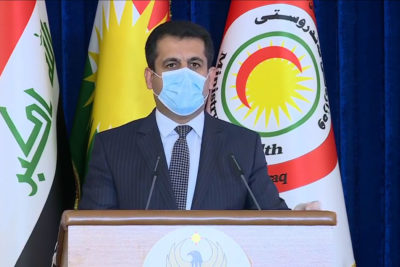 سامان به‌رزنجى، وه‌زیرى ته‌ندروستیى هه‌رێم | فۆتۆ: SNN