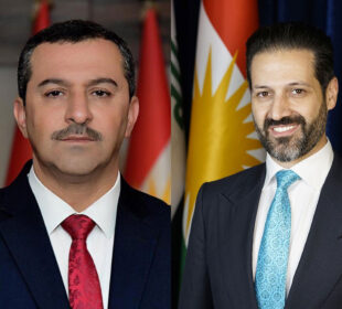 قوباد تاڵهبانى، جێگرى سهرۆكى حكومهت و ههڤاڵ ئهبوبهكر، پارێزگارى سلێمانى