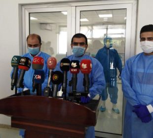لیژنهى رووبهڕووبوونهوهى ڤایرۆسى كۆرۆنا له ههڵهبجه| فۆتۆ: عهلى حهمهسهعید / SNN