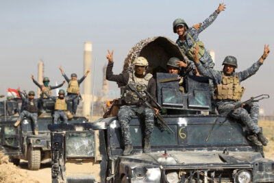هێزه‌كانى عێراق له‌ كه‌ركوك | فۆتۆ: Ahmad al-Rubaye/AFP