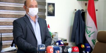 جهلال ئهمین بهگ، بهڕێوهبهرى بهشى مادده هۆشبهرهكان له ئاسایشى سلێمانى | فۆتۆ: ههوراز ئهحمهد / SNN