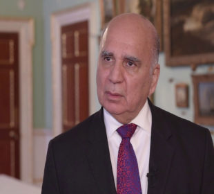 فوئاد حسێن، كاندید بۆ وهزیرى دهرهوهى عێراق | فۆتۆ: IBBC