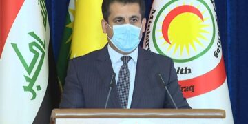 سامان بهرزنجى، وهزیرى تهندروستیی ههرێم | فۆتۆ: حكومهتى ههرێم