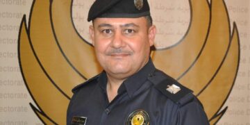 هۆگر عهزیز، وتهبێژى پۆلیسى ههولێر | فۆتۆ: پۆلیسى ههولێر
