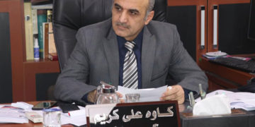 كاوە عەلی، جێگری پارێزگاری هەڵەبجە | فۆتۆ: عهلى حهمهسهعید \ SNN