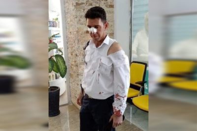 ئەدیب محه‌مه‌د، ئه‌و پۆلیسه‌ى كه‌ هێرشى كرایه‌ سه‌ر | فۆتۆ: به‌ڕێوه‌به‌رایه‌تى هاتووچۆى گه‌رمیان