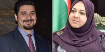 رێواز فایه‌ق، سه‌رۆكى په‌رله‌مانى كوردستان و كاروان گه‌زنه‌ى، ئه‌ندامى فراكسیۆنى سه‌وز له‌ په‌رله‌مانى كوردستان | فۆتۆ: SNN
