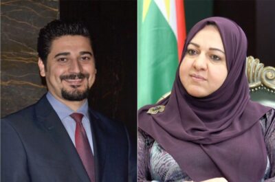 رێواز فایه‌ق، سه‌رۆكى په‌رله‌مانى كوردستان و كاروان گه‌زنه‌ى، ئه‌ندامى فراكسیۆنى سه‌وز له‌ په‌رله‌مانى كوردستان | فۆتۆ: SNN
