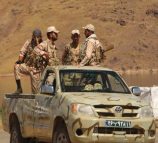 ئۆتۆمبێلێكى سوپاى پاسدارانى ئێران