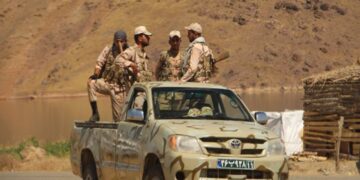 ئۆتۆمبێلێكى سوپاى پاسدارانى ئێران