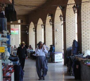 بازاڕى قهیسهرى له ناوهندى ههولێر | فۆتۆ: SNN