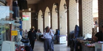 بازاڕى قهیسهرى له ناوهندى ههولێر | فۆتۆ: SNN
