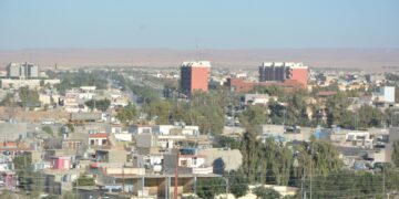 قهزاى كهلار له ناوهندى ئیدارهى گهرمیان | فۆتۆ: SNN