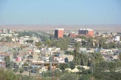 قه‌زاى كه‌لار له‌ ناوه‌ندى ئیداره‌ى گه‌رمیان | فۆتۆ: SNN