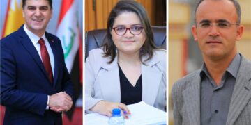 مهم بورهان، شادى نهوزاد و سیروان بابان، پهرلهمانتارى سهربهخۆ له پهرلهمانى كوردستان | فۆتۆ: SNN