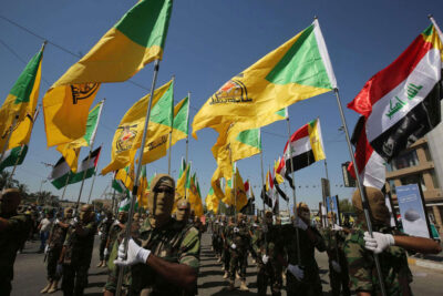 هێزه‌كانى حیزبوڵا له‌ عێراق | فۆتۆ: AFP