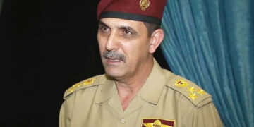 لیوا یهحیا ڕهسوڵ، وتهبێژى فهرماندهى گشتى هێزه چهكدارهكانى عێراق | فۆتۆ: ICG