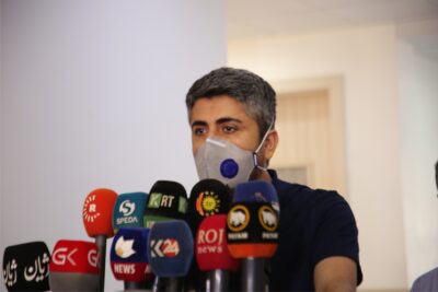 یاد نه‌قشبه‌ندى، وته‌بێژى به‌ڕێوه‌به‌رایه‌تى ته‌ندروستیی سلێمانى | فۆتۆ: SNN