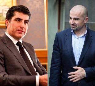 بافڵ تاڵهبانى، هاوسهرۆكى یهكێتیی نیشتمانیی كوردستان و نێچیرڤان بارزانى، سهرۆكى ههرێمى كوردستان | فۆتۆ: SNN