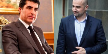بافڵ تاڵهبانى، هاوسهرۆكى یهكێتیی نیشتمانیی كوردستان و نێچیرڤان بارزانى، سهرۆكى ههرێمى كوردستان | فۆتۆ: SNN