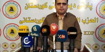بهسام عهلى، بهرپرسى لقى 12ى پارتى دیموكراتى كوردستان | فۆتۆ: SNN