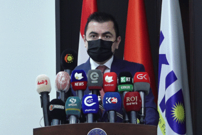 دارا ڕەشید، وەزیری پلاندانانى حكومه‌تى هه‌رێم | فۆتۆ: SNN