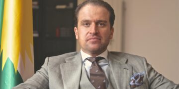 دابان شهدهڵه، جێگری لێپرسراوی پەیوەندییەکانی دەرەوەی هەرێم | فۆتۆ: SNN