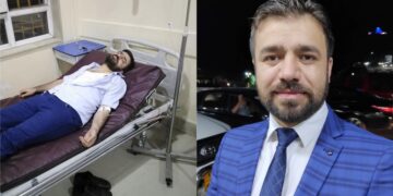 فاروق عومەر، چالاکوان و رۆژنامەنووس لە زاخۆ | فۆتۆ: SNN