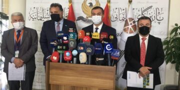 کۆنگرەى رۆژنامەوانى هاوبەشى پارێزگارى سلێمانى و نوێنەرى رێكخراوى تەندروستى جیهانى | فۆتۆ: SNN