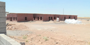 پرۆژەى نەخۆشخانەى تایبەت بە کۆرۆنا لە هەولێر | فۆتۆ: SNN