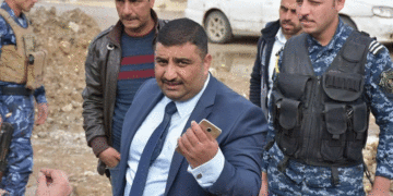 فه‌لاح مه‌ندیل، به‌ڕێوه‌به‌رى پێشووى به‌ڕێوه‌به‌رایه‌تى به‌رهه‌مه‌ نه‌وتییه‌كانى‌ موسڵ | فۆتۆ: SNN