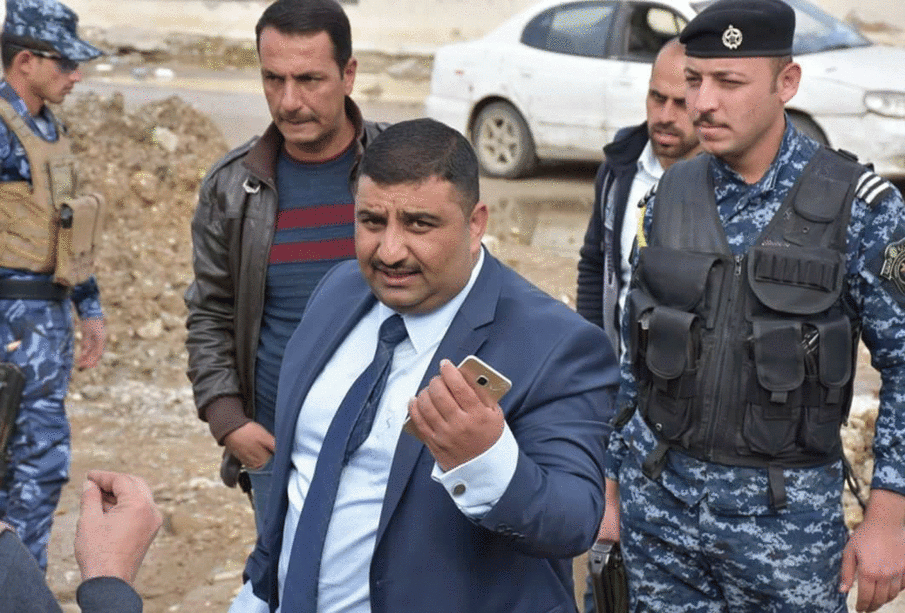 فه‌لاح مه‌ندیل، به‌ڕێوه‌به‌رى پێشووى به‌ڕێوه‌به‌رایه‌تى به‌رهه‌مه‌ نه‌وتییه‌كانى‌ موسڵ | فۆتۆ: SNN