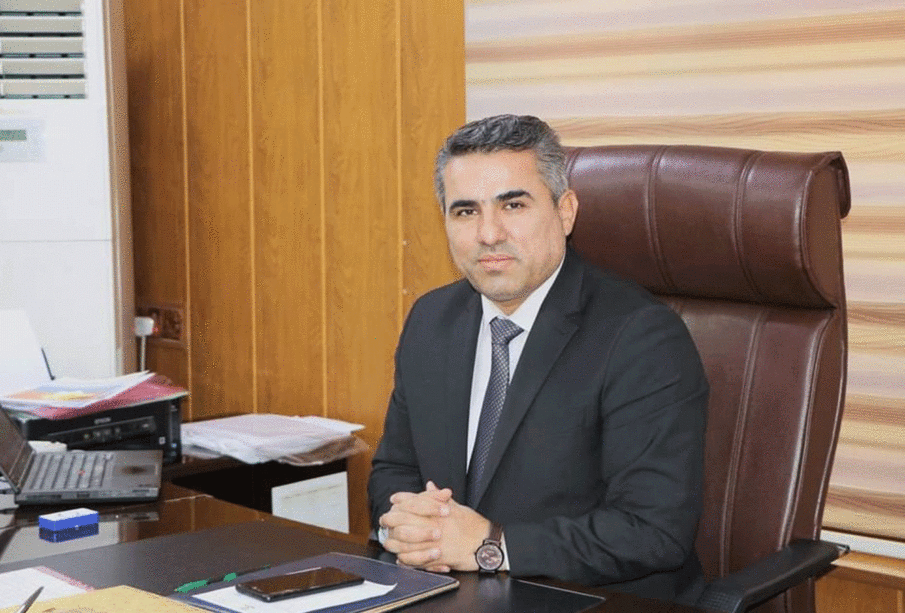 عومه‌ر گوڵپى، به‌ڕێوه‌به‌رى چاودێری کۆمەڵایەتی لە سلێمانی | فۆتۆ: SNN