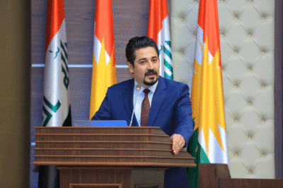 كاروان گه‌زنه‌ى، ئه‌ندامى فراكسیۆنى سه‌وز له‌ په‌رله‌مانى كوردستان | فۆتۆ: په‌رله‌مانى كوردستان