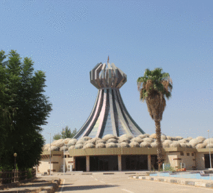 مۆنۆمێنتى شه‌هیدانى كیمیاباران له‌ پارێزگاى هه‌ڵه‌بجه‌ | فۆتۆ: SNN
