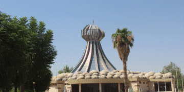 مۆنۆمێنتى شه‌هیدانى كیمیاباران له‌ پارێزگاى هه‌ڵه‌بجه‌ | فۆتۆ: SNN