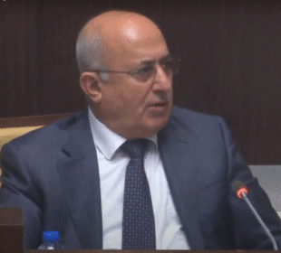 ئاوات شێخ جهناب، وهزیرى دارایی و ئابوورى حكومهتى ههرێم | فۆتۆ: پهرلهمانى كوردستان