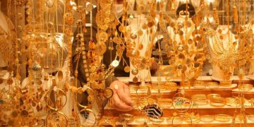 دوكانێكى فرۆشتنى زێڕ له‌ سلێمانى/ فۆتۆ: SNN