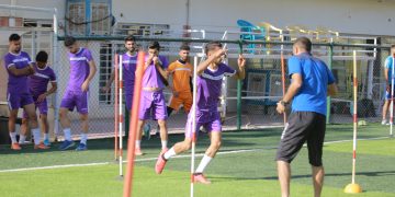 دیمەنێک لە راهێنانەکان