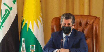مه‌سرور بارزانى، سه‌رۆكى حكومه‌تى هه‌رێمى كوردستان | فۆتۆ: حكومه‌تى هه‌رێم
