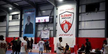 دیمەنێک لە تۆپی دەستی یانەی سلێمانی