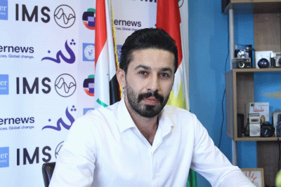 ئه‌یهان سه‌عید، نوێنه‌رى زیندانیانى بادینان | فۆتۆ: METRO