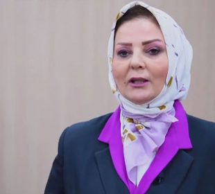 جومانە غەلای، وتەبێژی كۆمسیۆنی باڵای سەربەخۆی هەڵبژاردنەكانی عێراق | فۆتۆ: كۆمسیۆن