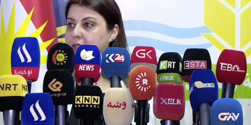 بێگهرد تاڵهبانى، وهزیرى كشتوكاڵ و سهرچاوهكانى ئاوى حكومهتى ههرێمى كوردستان | فۆتۆ: SNN